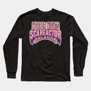 SCAREACTOR ORLANDO (PURPLE) Long Sleeve T-Shirt